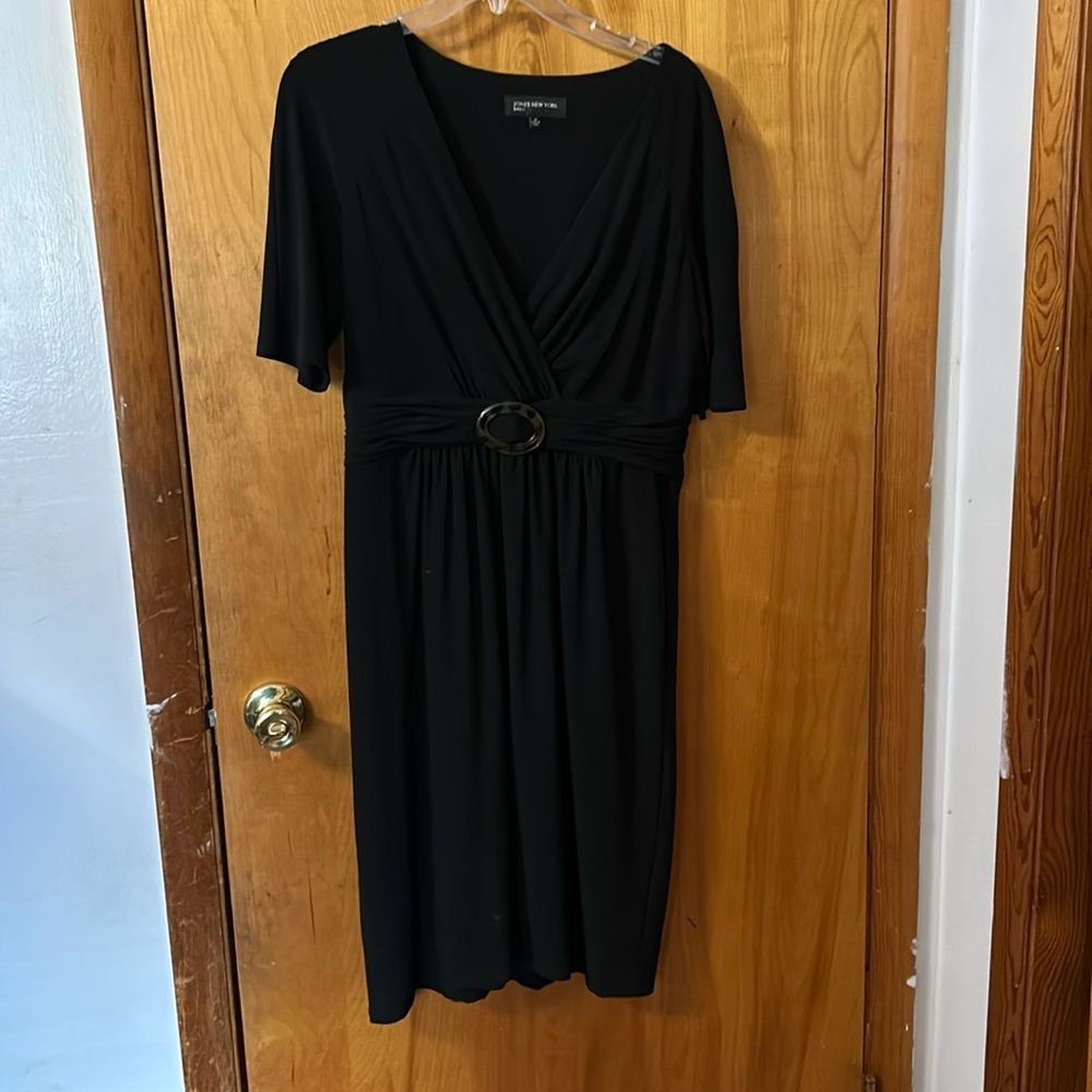 Black cocktail dress